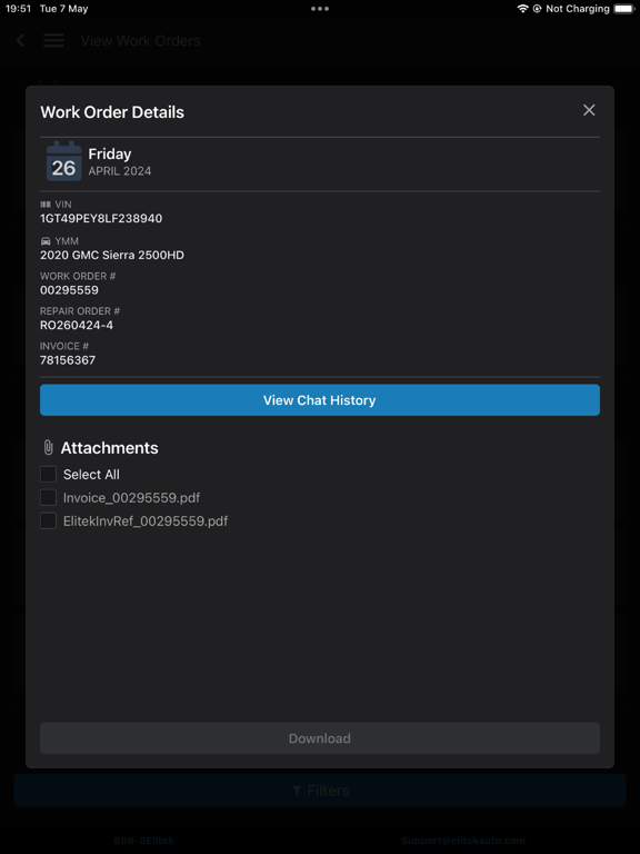 Elitek iPad screenshot 5 - Utilities app