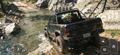 疯狂吉普越野游戏,Simulator prado jeep screenshot 3