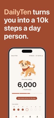 DailyTen: 10K Steps to Scroll Screenshot 1 of 3