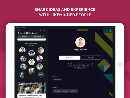 Screenshot #6 pour Connect: IE Cambridge