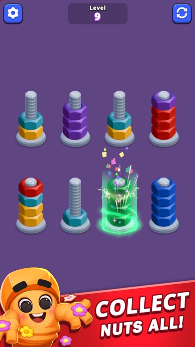 Nuts Sort Master Screenshot