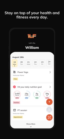 1 Life Fitness screenshot