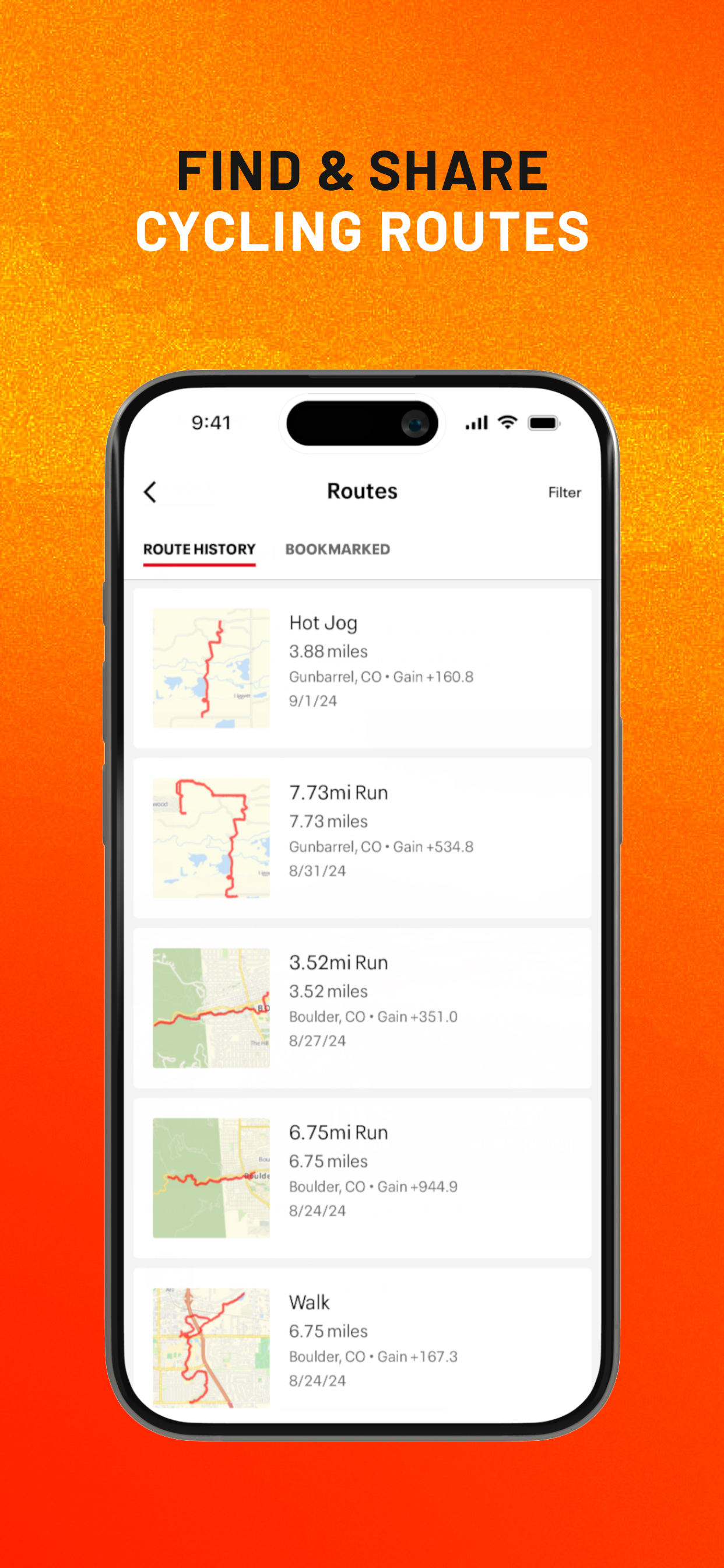 Map My Ride With GPS Tracker screenshot 6
