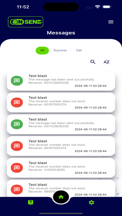 OnSend Screenshot