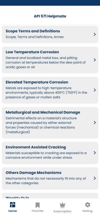 API 571 Helpmate Screenshot 2 of 8