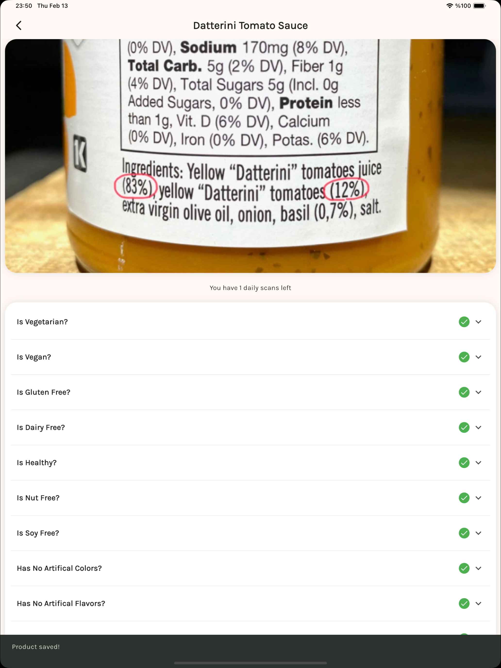 ShelfScan: AI Food Scanner screenshot 9