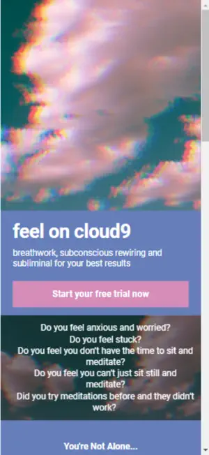 feel on cloud 9 screenshot 1