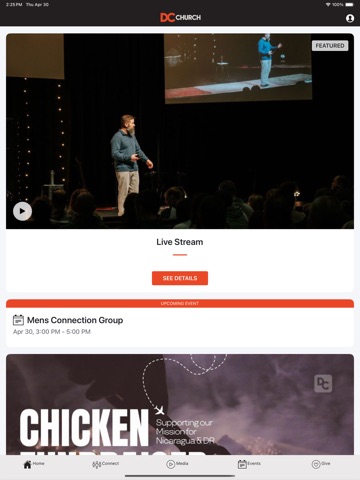Dayspring Church app screenshot 3