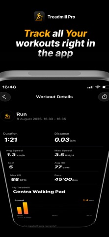 Treadmill Pro screenshot