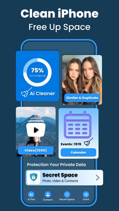 Phone Storage Cleaner: CleanAI Screenshot