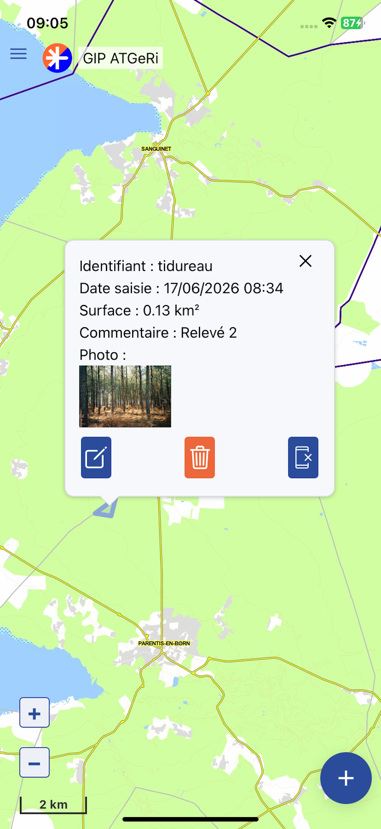 MobiGIP screenshot 4