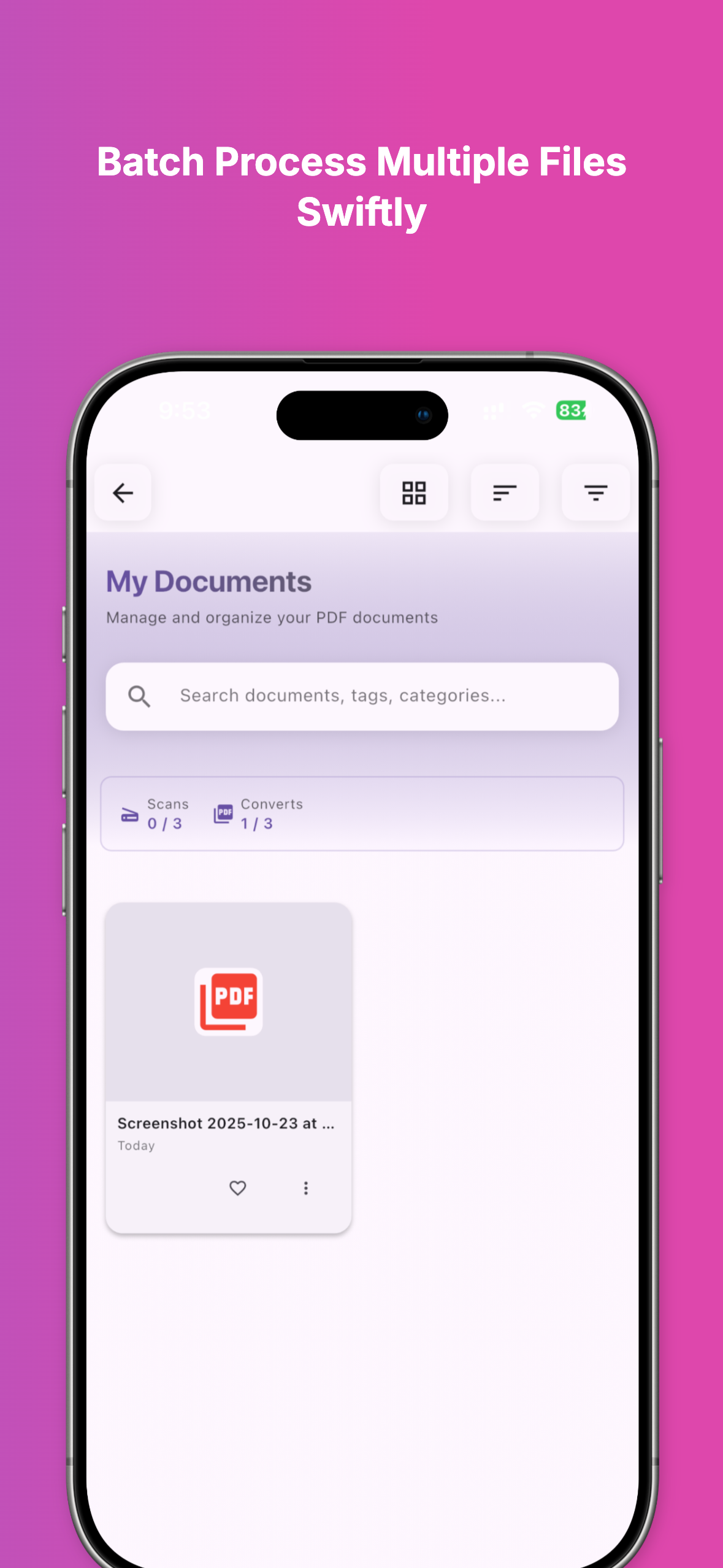 ScanToPDF Plus :Scan & Convert screenshot 5