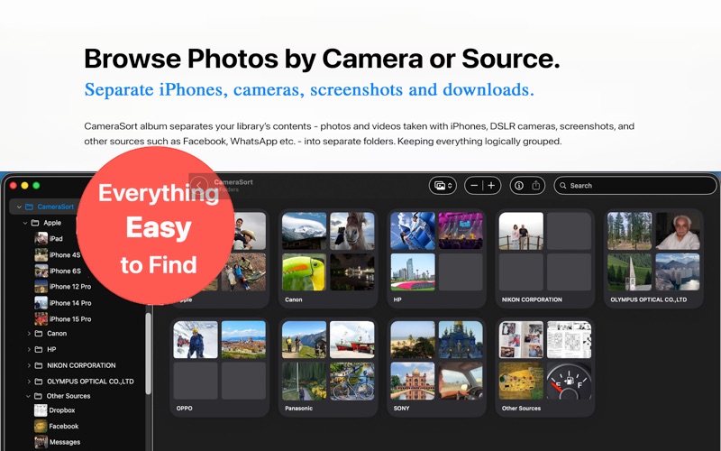 PhotoSort: Sort, Filter, Find Screenshot 5 of 7