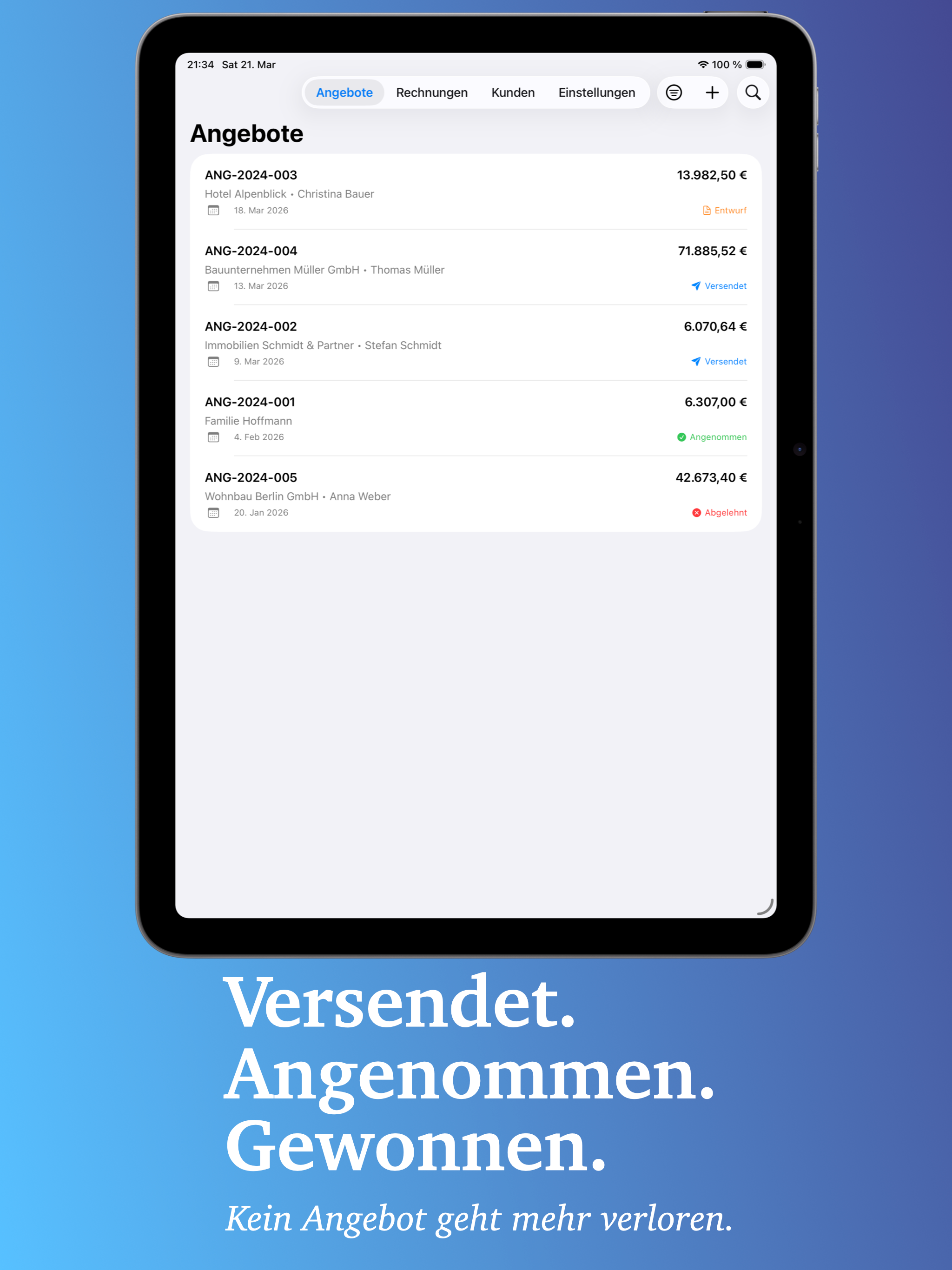Quoto – Angebote & Rechnungen screenshot 13