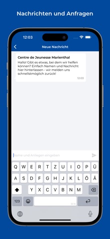 Wëllkomm beim SNJ screenshot