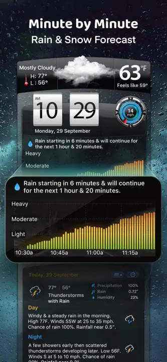 Weather Mate Pro : capture d’écran 3 sur 10