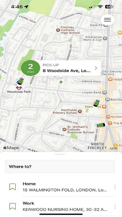 Screenshot #1 pour Abetta - Rides & Couriers