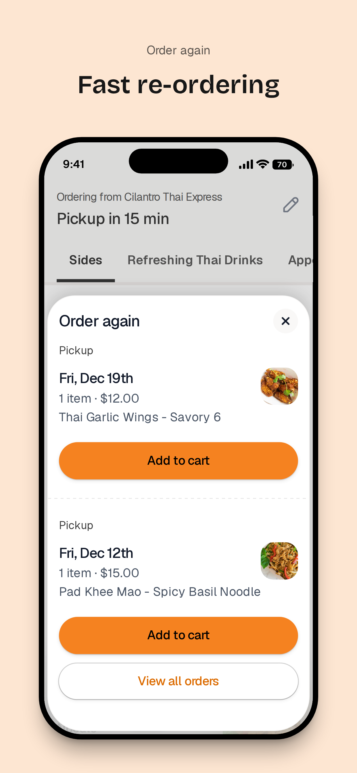 Cilantro Thai Express screenshot 4