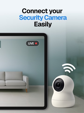 Home Security Camera - Visory iPad screenshot