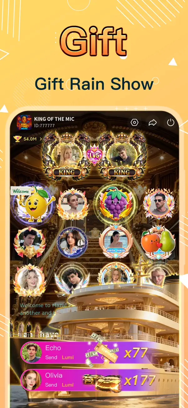 #4. Haza - Group Voice Chat Rooms (iOS) Podle: TAALA PTE. LTD.