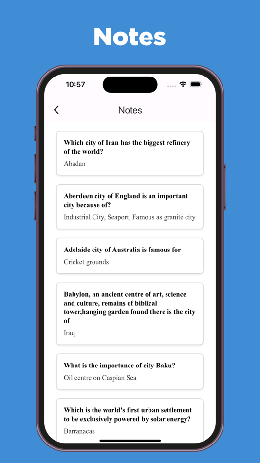 #4. General Knowledge Notes & MCQs (iOS) 由: Muhammad Faizan Ali Khan