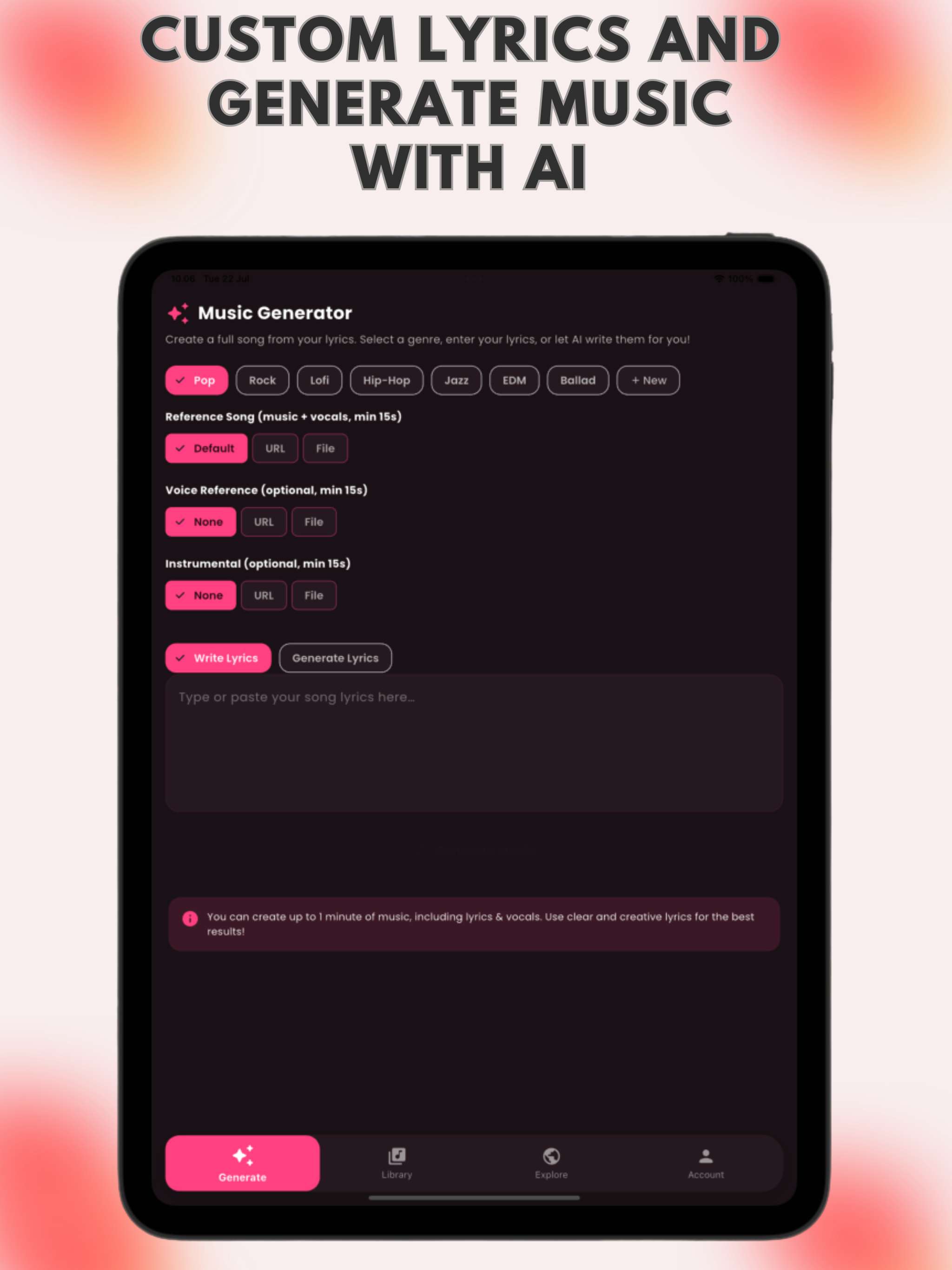 AI Song & Music Maker Studio