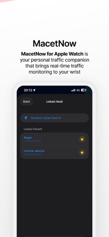 MacetNow screenshot