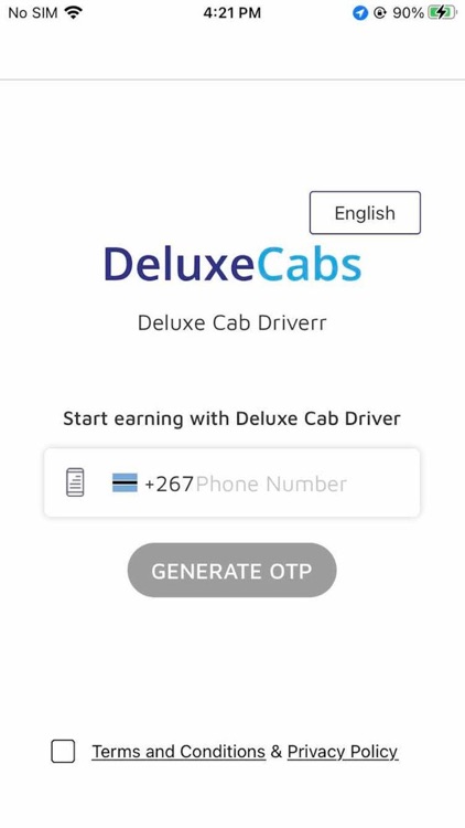 Deluxe Cab Driver