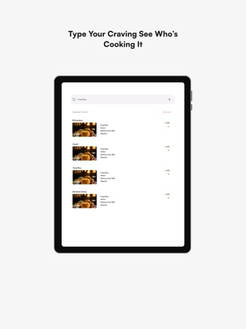 FitBite:Healthy Food Delivery iPad screenshot