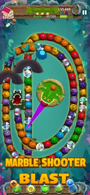 Marble Jungle: Blast Master 3D screenshot 4