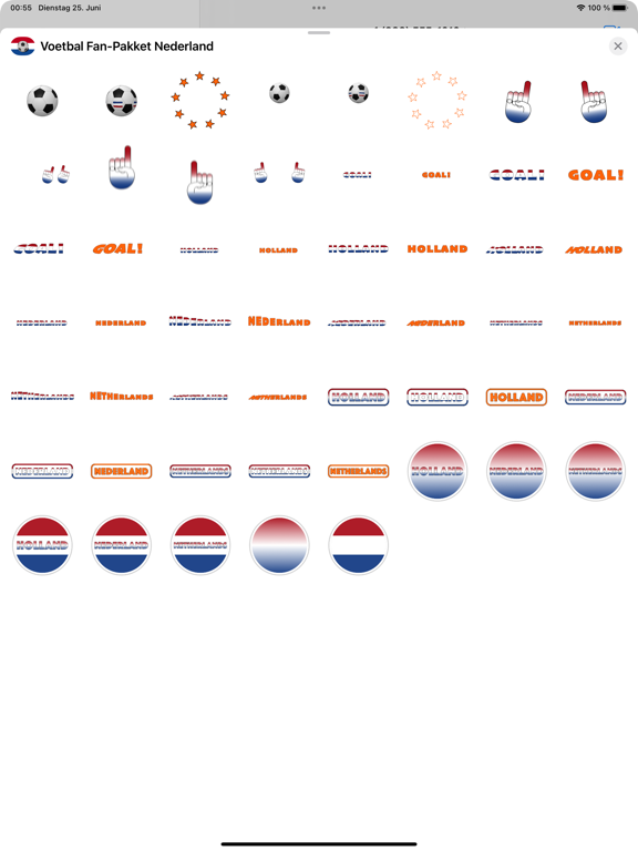 Screenshot #4 pour Voetbal Fan-Pakket Nederland