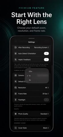 BlackOut: Black Screen Camera iPhone screenshot