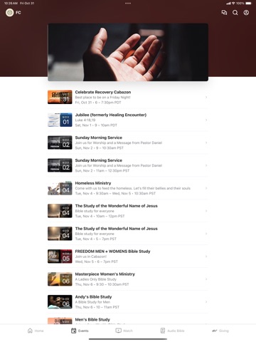 Freedom Church Beaumont iPad screenshot