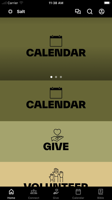 Salt Fellowship iPhone screenshot 1 - Education app