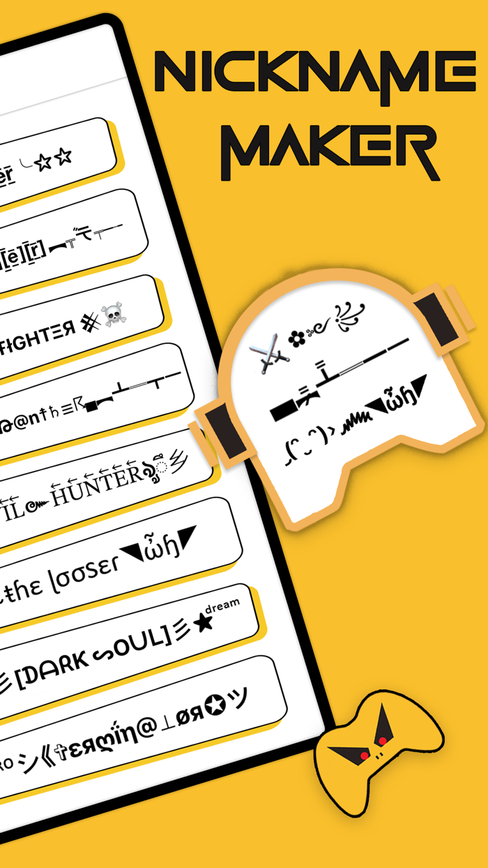 Nickname Maker For Games