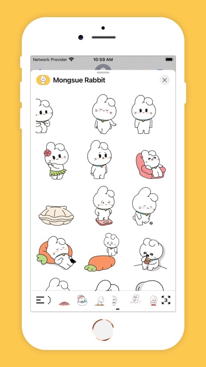 Mongsue Rabbit Animated