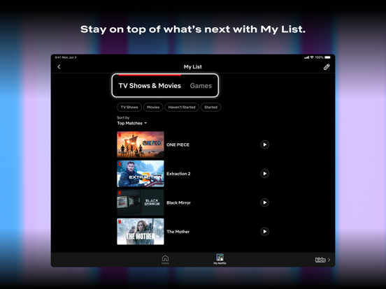 Netflix — v18.33.0 — iPad screenshot 4