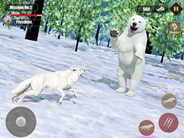 Wolf in the Wild iPad screenshot