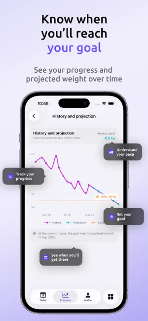 Blend GLP: Track your weight screenshot 2