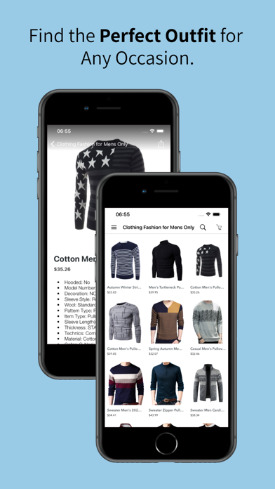 Mens Clothing by Fashion Man Screenshot