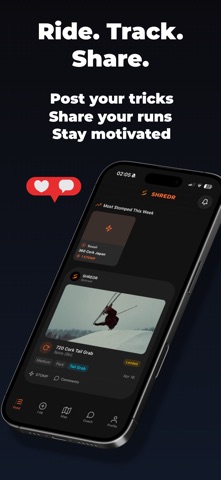 SHREDR: Track Your Tricks screenshot