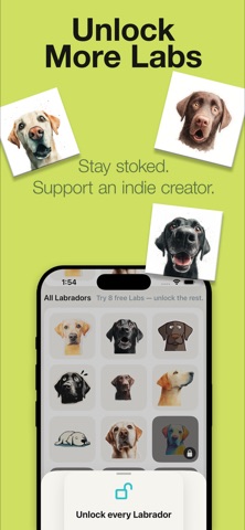 Labrador Sticker Pack screenshot