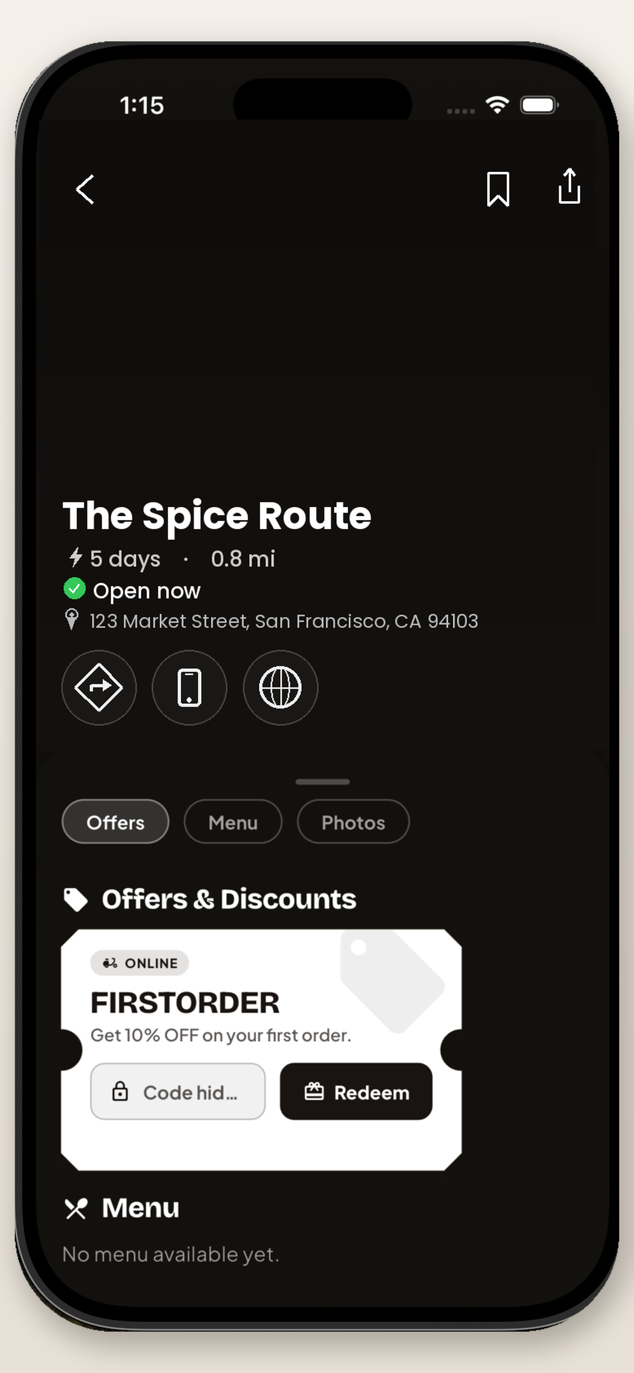 Meal Mates: Indian Food Deal screenshot 4