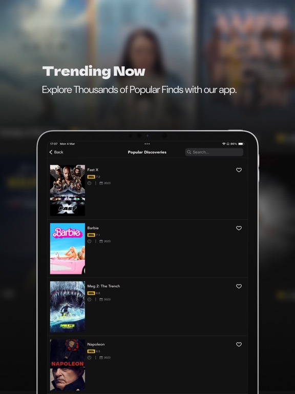 ClipFix: Movie Shazam iPad screenshot 5 - Entertainment app