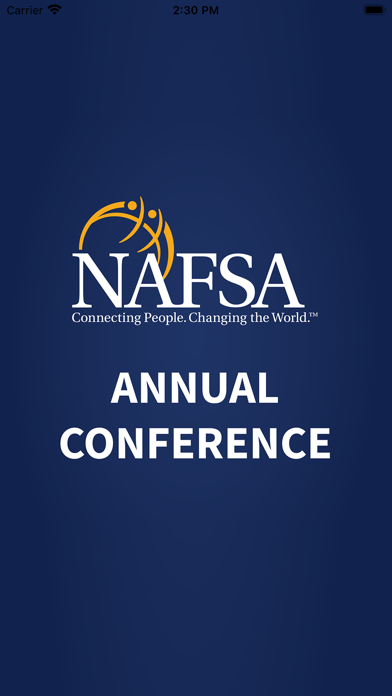 NAFSA Conferences Screenshot