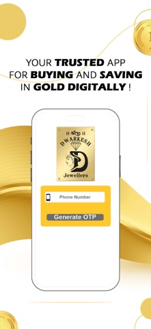 DWARKESH JEWELLERS iPhone screenshot