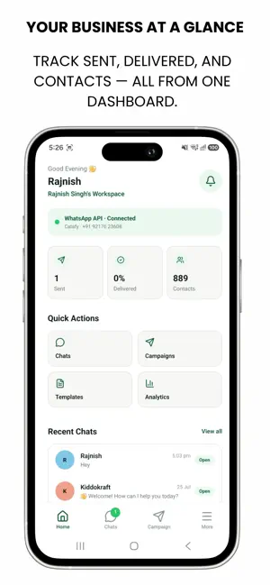 Whaaty: WhatsApp Business CRM screenshot 3