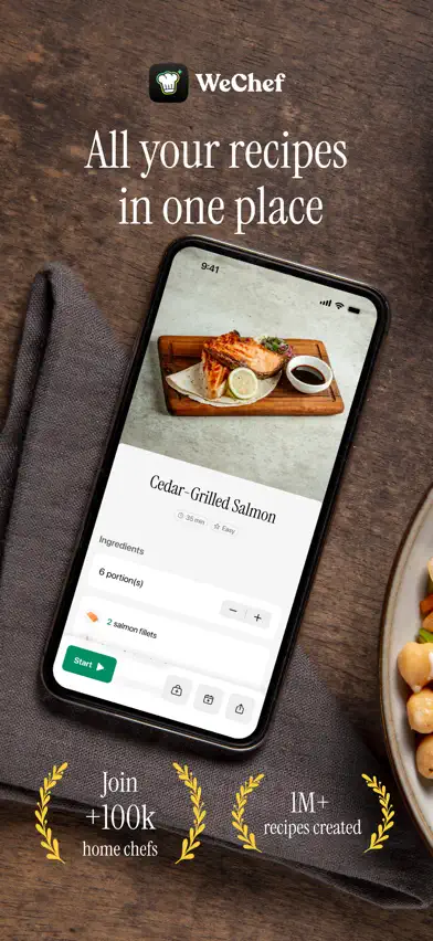 WeChef - Recipe Organizer screenshot 1