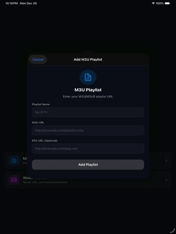 TiviTime iPad screenshot