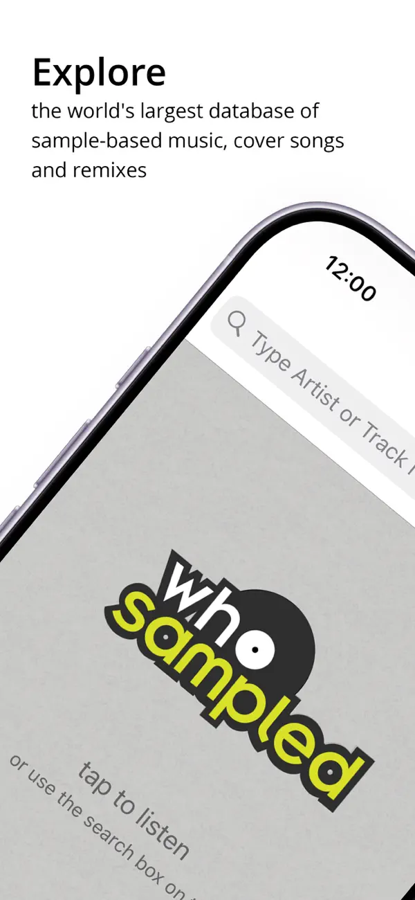 Screenshot #1 pour WhoSampled